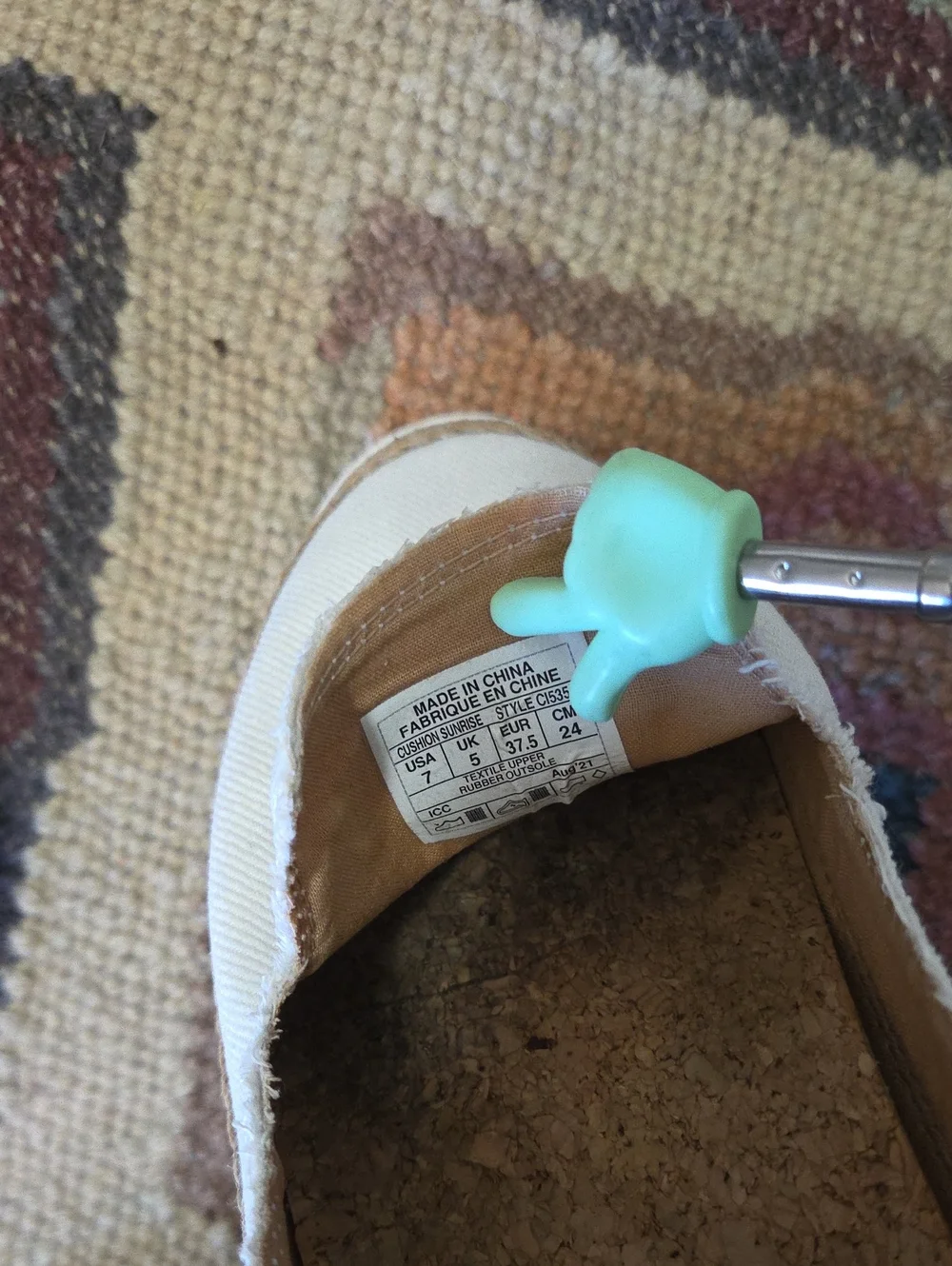 Reef white canvas